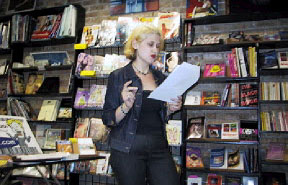 Cheryl B. at Quimby's