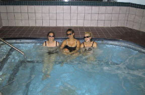 Jezzies in the jacuzzi