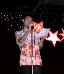 Justin Chin at the Coco Club