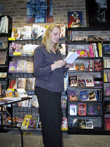 Sparrow Patterson at Quimby's