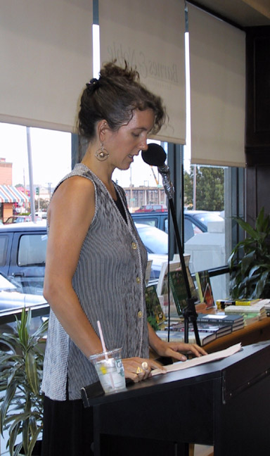 Guest reader Linda Treash