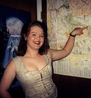 quick on her fingers