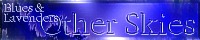 Abstract Graphic Link, blues & lavenders