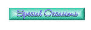 Special Occasions
