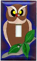 Owl Switch Plate Cover