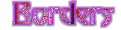 Borders Sign