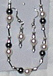 Jeweled necklace #j-117