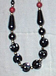 Hematite necklace #j-140