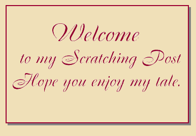 Welcome to My Scratching Post
