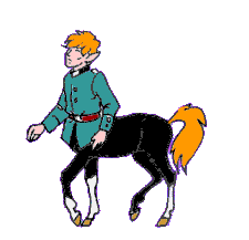 Schwarzer Pferdedeutscher