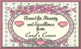 Carol's beauty award