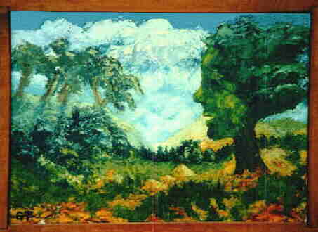 Georges Tafelmacher - artiste amateur - peinture paysagiste - Sublimation