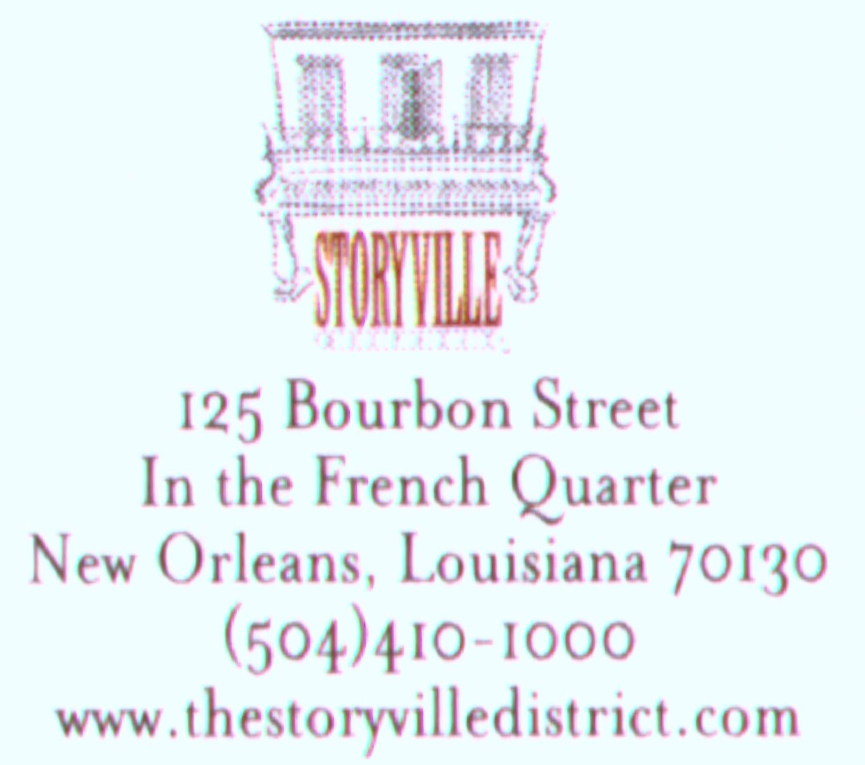 Storyville District Parlor, New Orleans