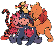 Pooh Gang Valentine