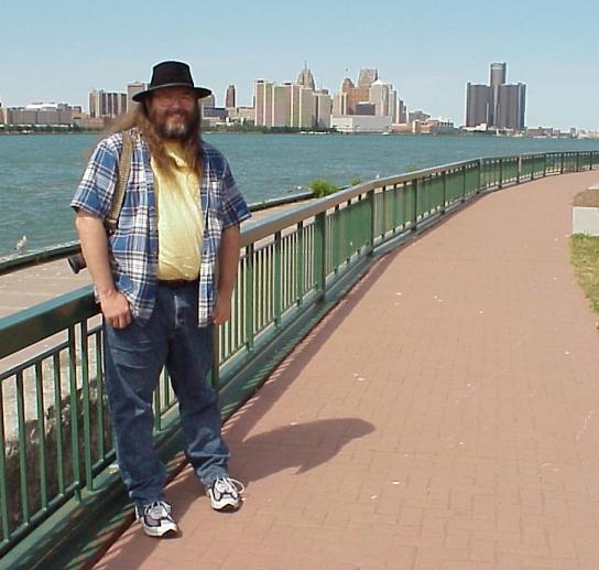 Songdog by the Detroit River in Windsor