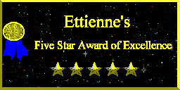 Ettienne's ***** Award