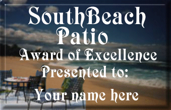 Patio Award