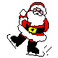 santa skating