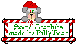 Billy Bear's Christmas Clip Art