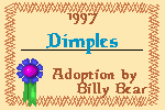 Dimples' Certificate