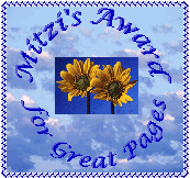 Mitzi's Award For Great Pages