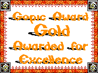 Gopic Award Gold, Awarded For Excellence