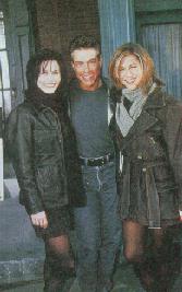 Jean-Claude Van Damme & Courteney Cox & Jennifer Aniston