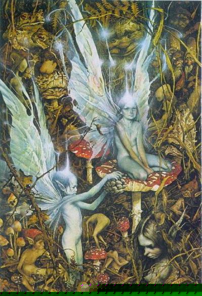 Light Fairies - Brian Froud