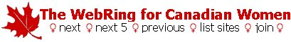 The WebRing for Canadian Women