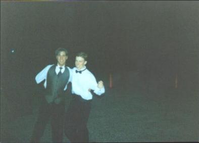 Jeremy and I after prom'97'