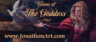 Send a visions of the Goddess fantasy art greeting card