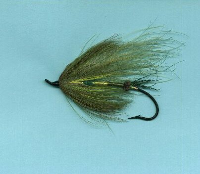 Green Salmon Fly