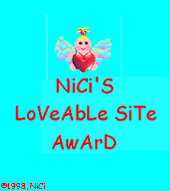 NiCi'S LoVeAbLe SiTe AwArD
