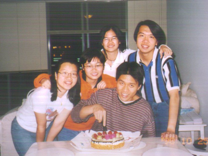 Roger's Birthday Party at my house...