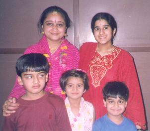 five of us