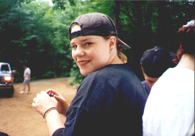 Chris at camp!