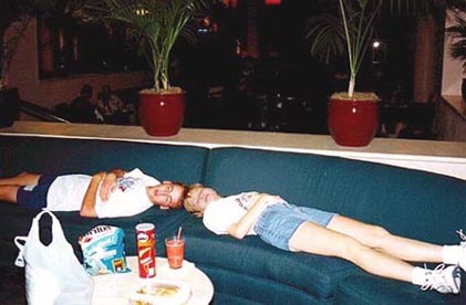 Sleeping