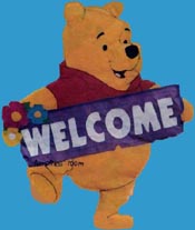 A POOH WELCOME