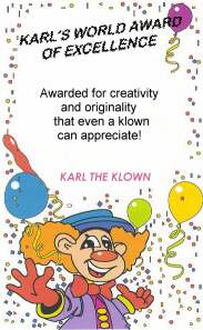 Karl's award of excellence