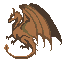 brown dragon