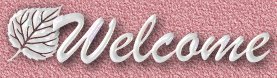 Welcome sign