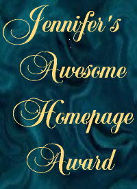 Jennifer's Awesome Homepage Award