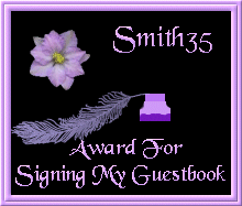 Smiths Guestbook Award