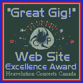 Great Gig Award Winner!