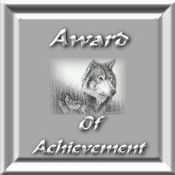 Award of Achievement