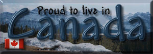 Proud To Live In Canada