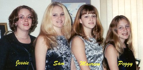 Phil and Jane's Daughters - Jessie, Sam, Maureen and Peggy