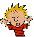 calvin animated faces