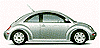 Silver New Beetle