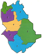 Mapa del Edo. Amazonas